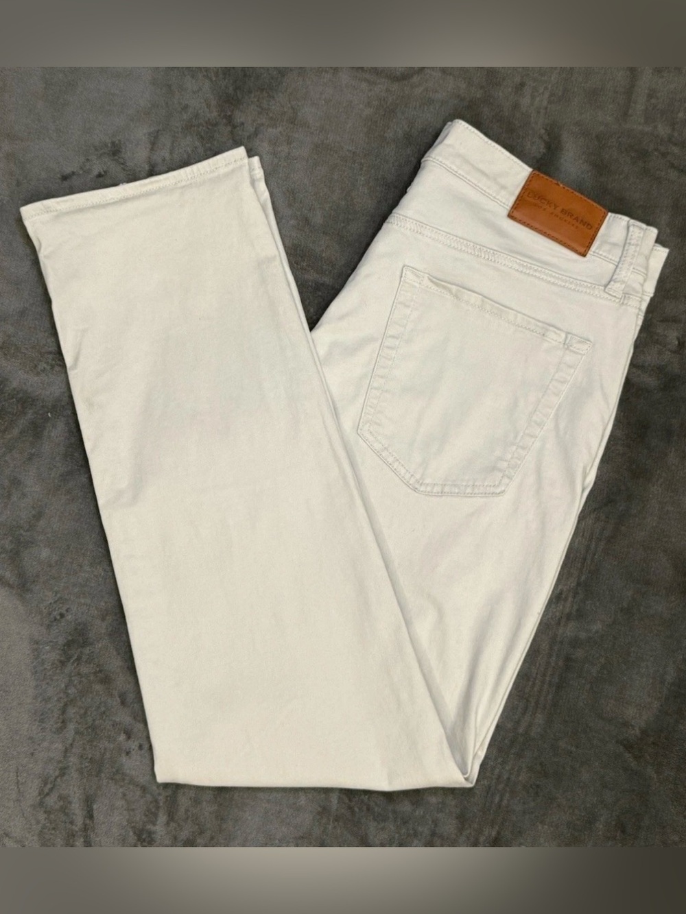 Lucky Brand Jeans Mens 221 Straight Size 34x32 Khaki Beige Comfort Stretch